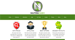 Desktop Screenshot of nutracash.com